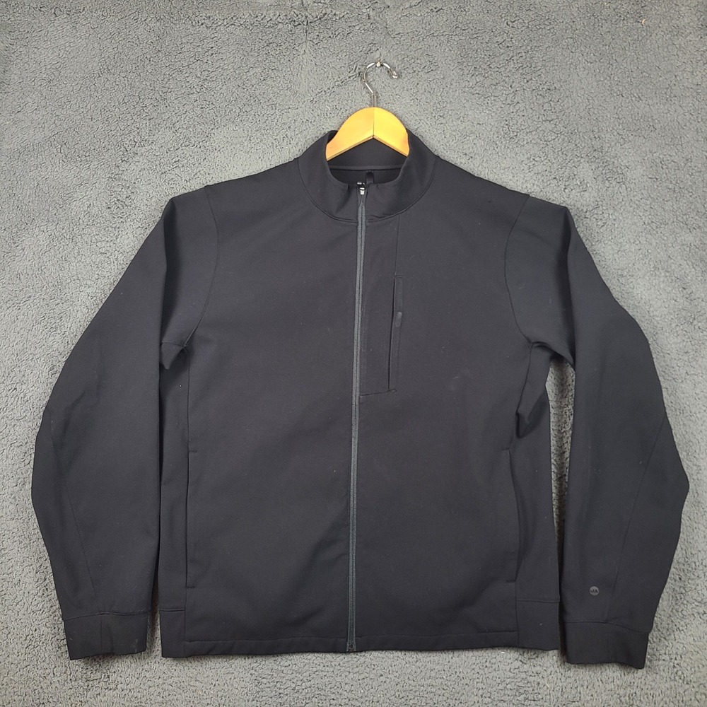 Jack Archer Legacy Black Jacket Size 2XL Full Zip Performance Lightweight